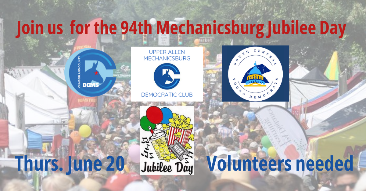 94th Mechanicsburg Jubilee Day Volunteers Needed · Mobilize